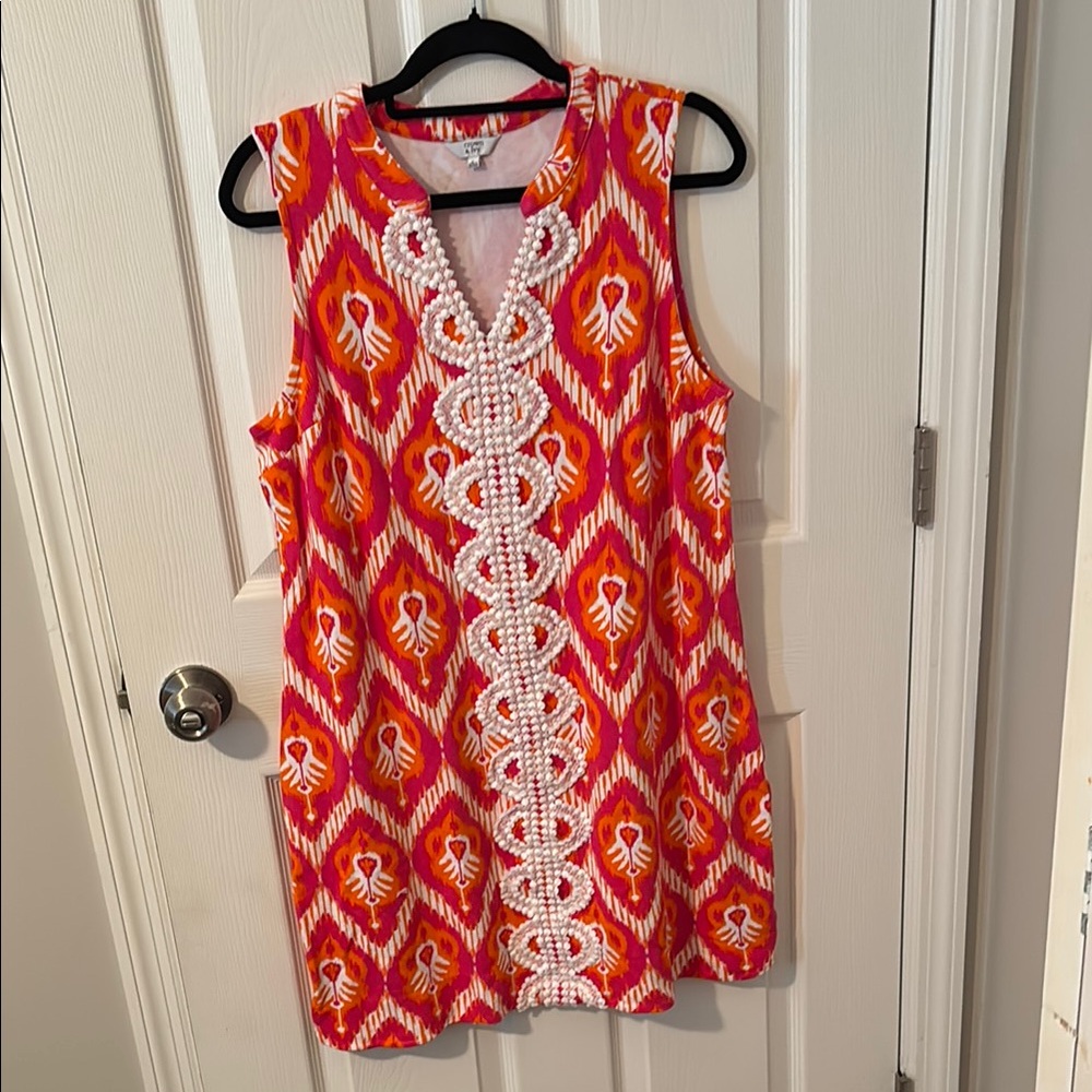 Crown & Ivy Colorful Sleeveless Dress